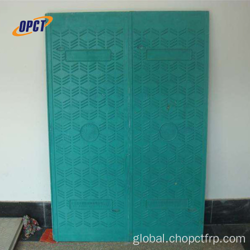 Composite Trench Cover Safety Protection Fiberglass SMC GRP manhole cover composite cable trench cover Manufactory